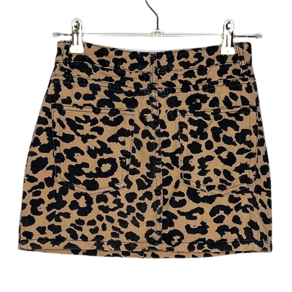 Revolve SUPERDOWN Leopard Print Denim set - Picture 12 of 16